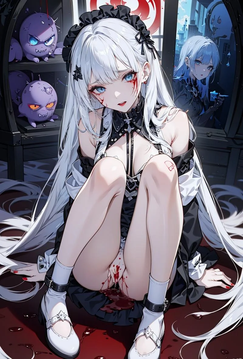 捡回家的轻生少女,在客厅地板上哭着求我肏烂她