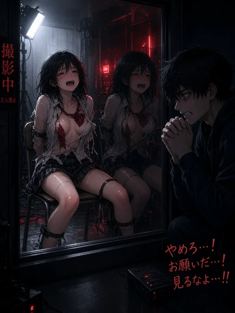 ❤NTR挑战❤:把情侣分开放在单向镜的房间里并为所欲为