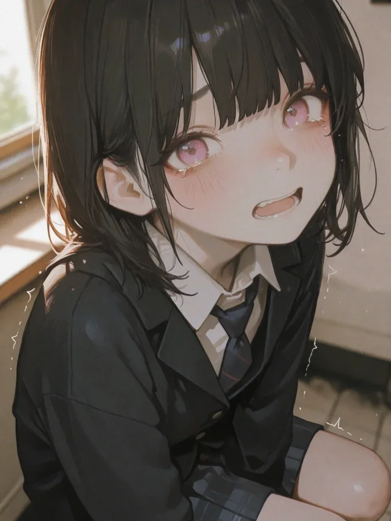 💞躲在男厕自慰被你发现后爆发潮吹的阴湿少女💕