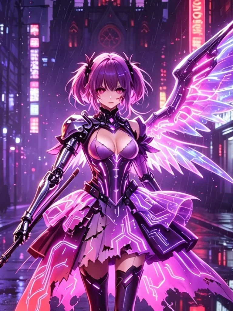 赛博魔法少女的毁灭之路(堕落末路)
